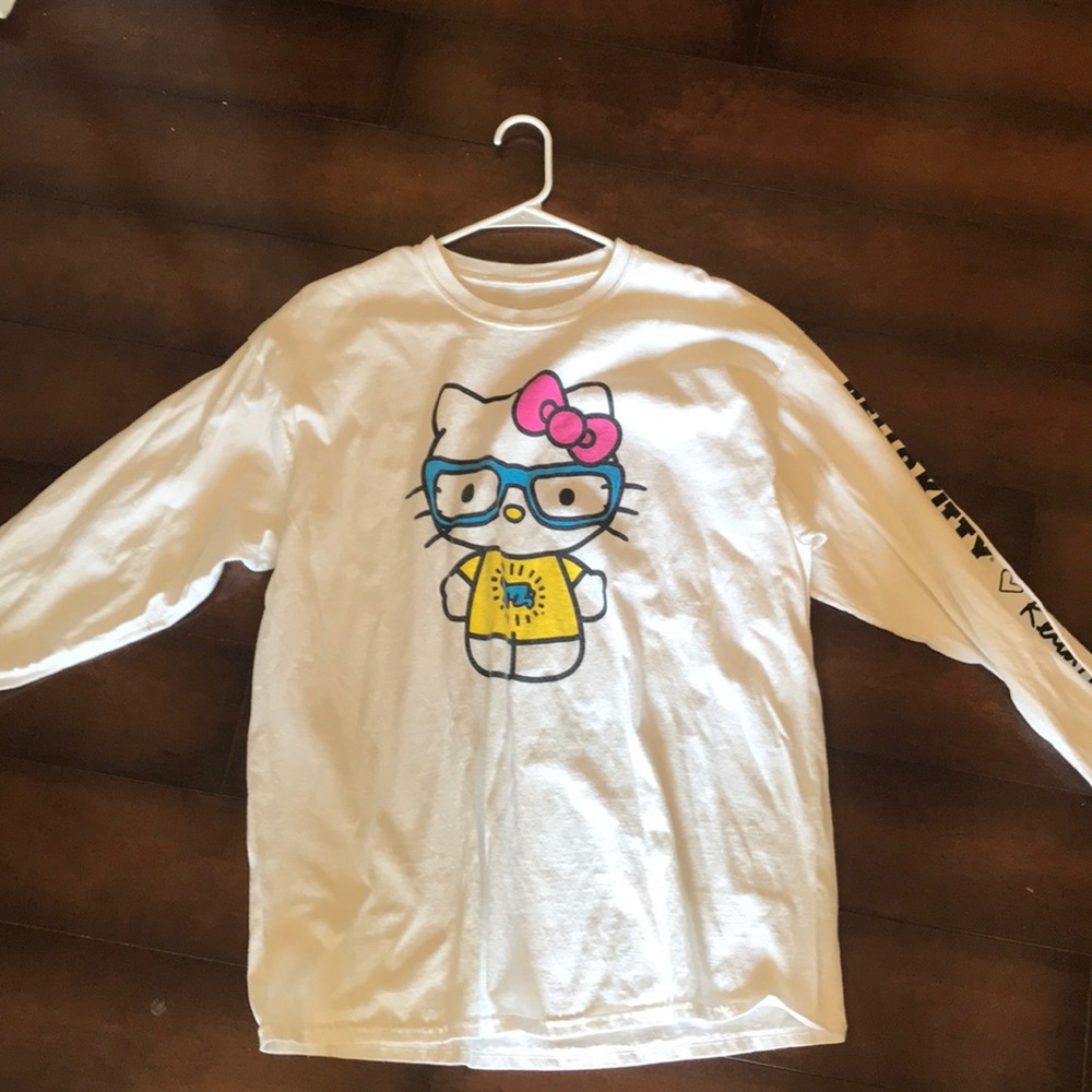 Urban Outfitters Hello Kitty White Long Sleeve